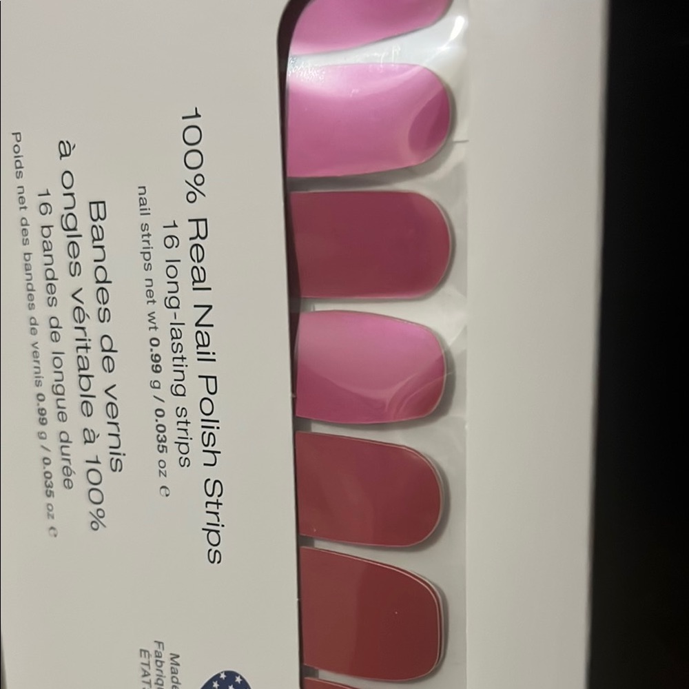 Color Street Fuchsia Nail Strips Raspberry Remix - Picture 3 of 4